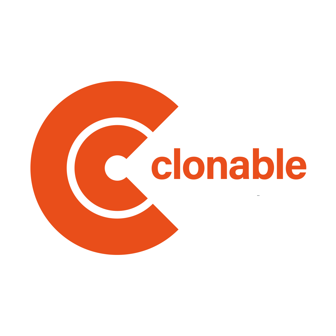 Clonable logo lys baggrund